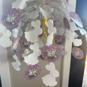 Decorative Vintage Easter Bunny‎ Cascade Hanging Decoration K Lawrence 1996